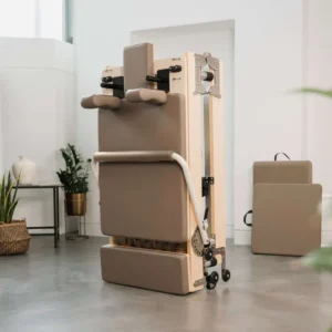 FOLD 折疊式皮拉提斯器械床 - 白色楓木