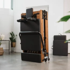 FOLD 折疊式皮拉提斯器械床 - 紅色橡木